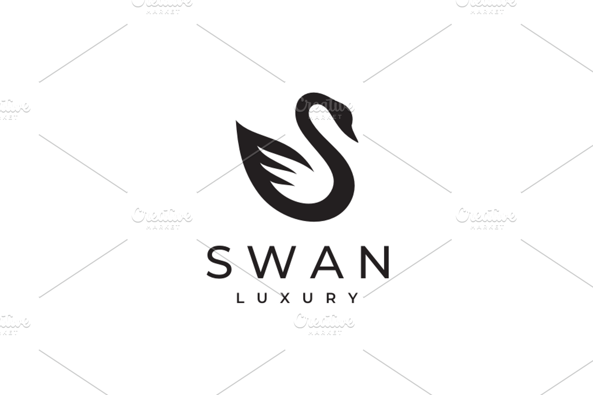 Swan Letter S Logo, a Branding & Logo Template by yopie (Photo 4 of 4)