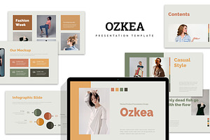 Ozkea Lookbook Fashion Google Slides