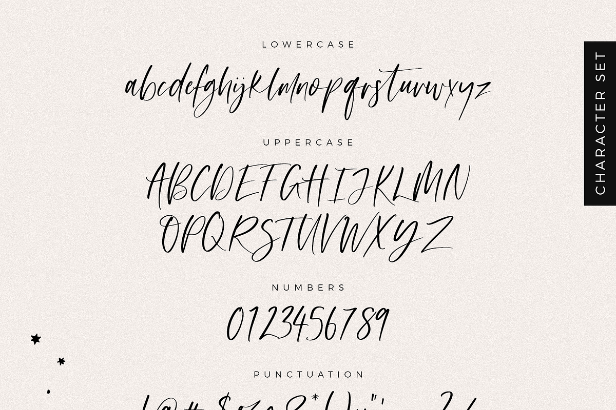Dreamland Script Font preview 8