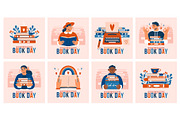 World Book Day. Vector collection, an Education Illustration by Renberrry.Store (Thumbnail 10 of 12)