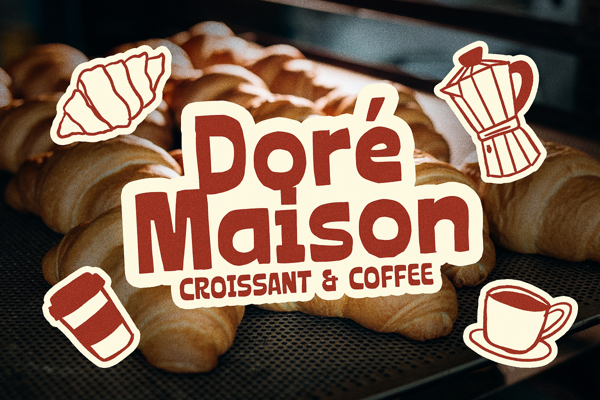 Widston — A Chunky Hand-Drawn Font, a Handwritten Font by Mbonster Design Studio (Photo 5 of 16)