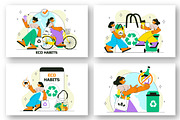 10 Eco Habit Illustration, a Person Illustration by denayunebgt (Thumbnail 2 of 4)