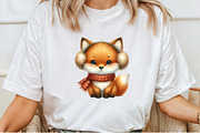 Cute Winter Clipart, an Illustration by Pixels.Craft (Thumbnail 4 of 7)