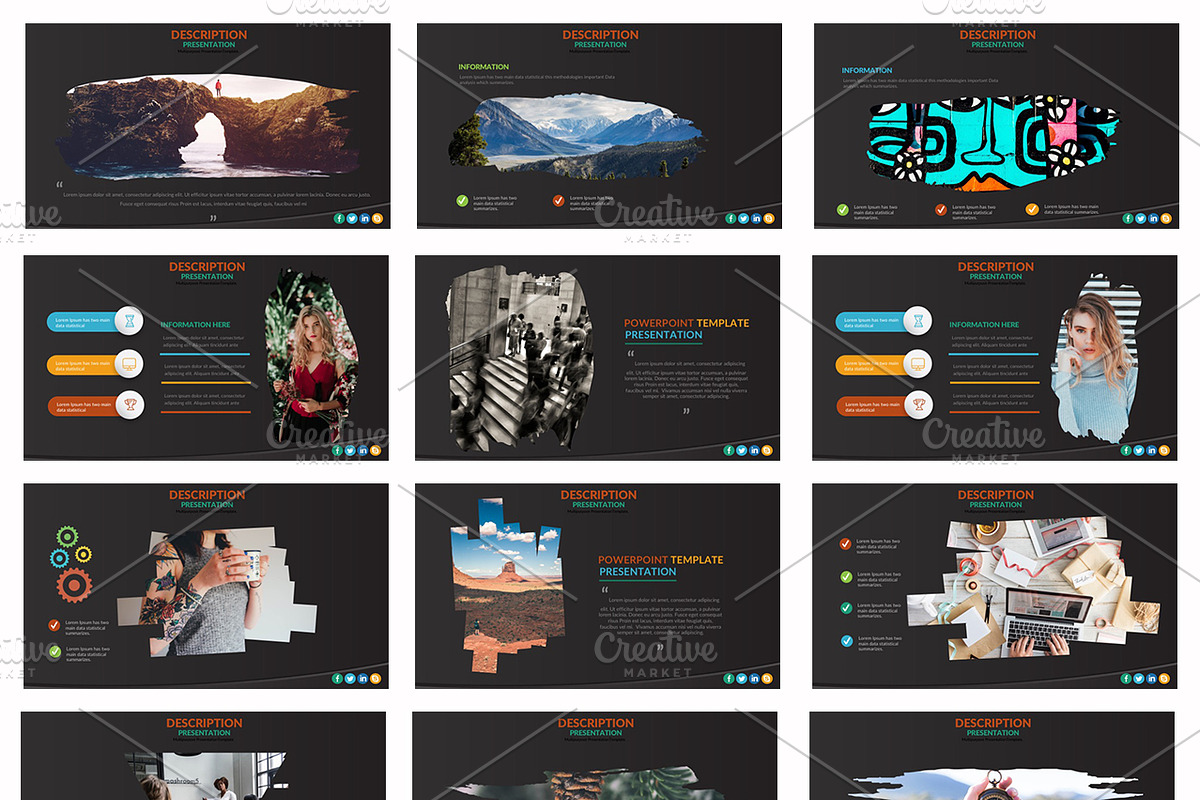 One-Day Powerpoint Presentation, a Presentation Template by Graphicgo ...