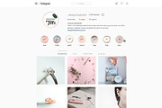 100 Instagram Story Highlight Icons, a Social Media Template by DesignStudioTeti (Thumbnail 2 of 6)