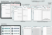 Ultimate Digital Planner Blue Editio, a Branding & Logo Template by Plamarplanners (Thumbnail 6 of 10)