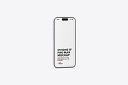 iPhone 17 Pro Max Mockup, an iPhone Mockup by UnicDesign (Thumbnail 3 of 15)