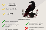 PECULIAR GOTHIC PEOPLE CLIPART, a Person Illustration by Daring Digies (Thumbnail 9 of 10)