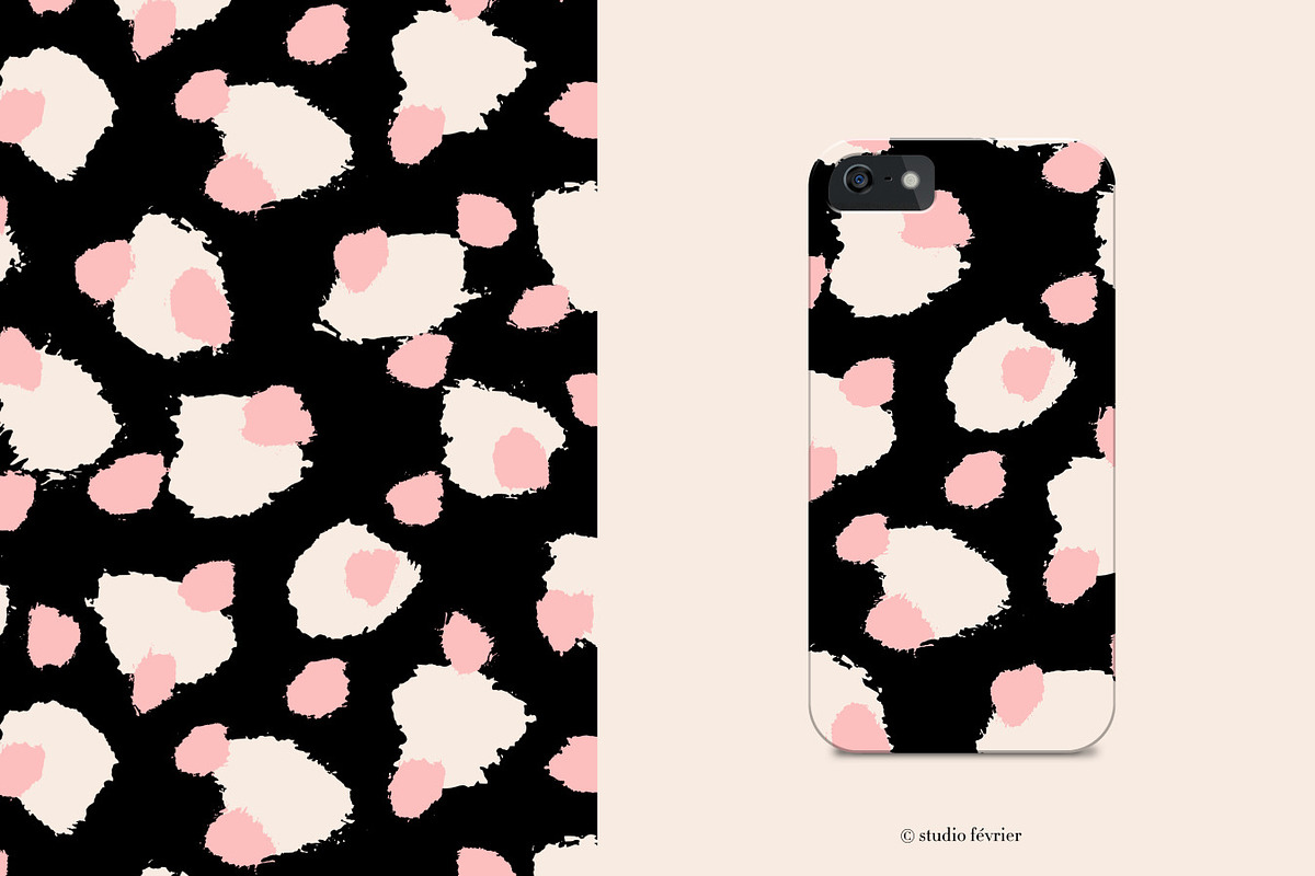 Abstract Painted Seamless Patterns, a Pattern Graphic by Studio Fevrier (Photo 6 of 8)