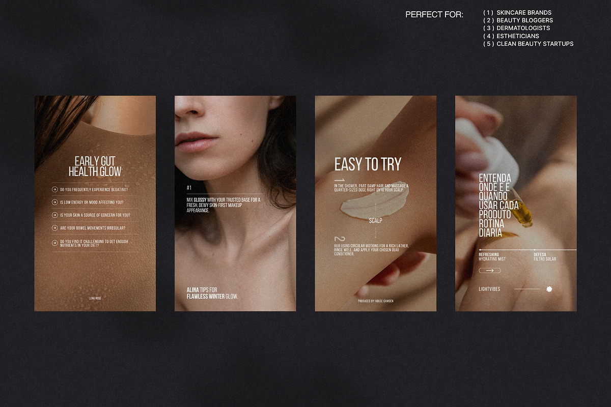 Canva Skincare Story & Post Set preview 2