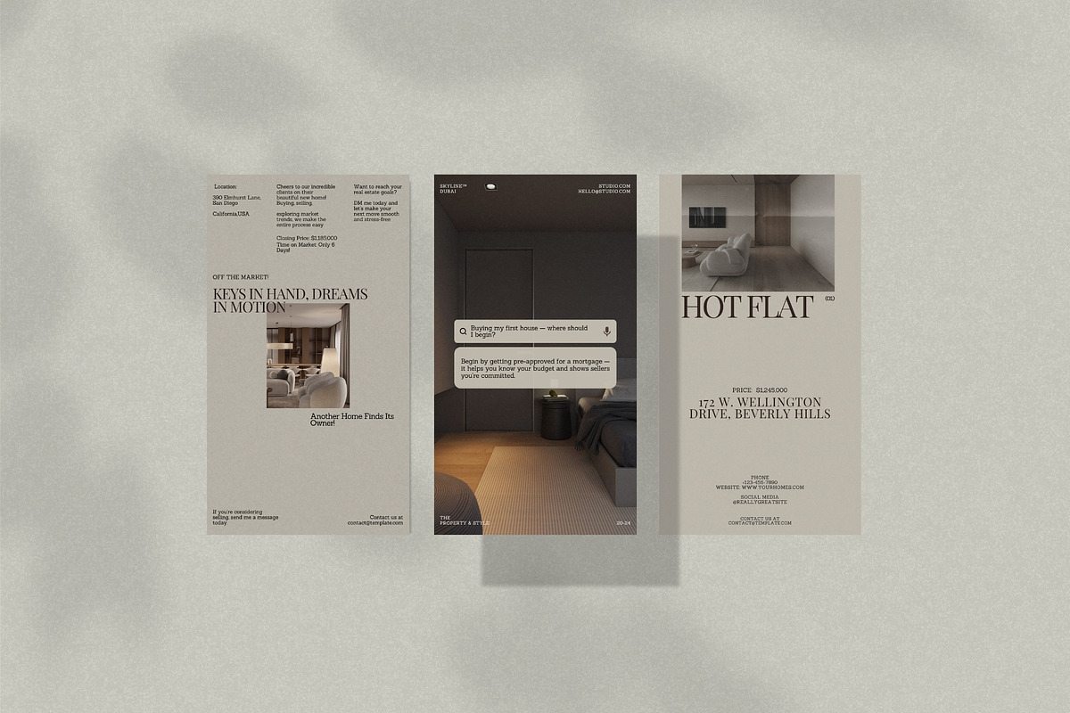 Modern Real Estate Story Templates, a Social Media Template by Crafted Pixel (Photo 7 of 10)