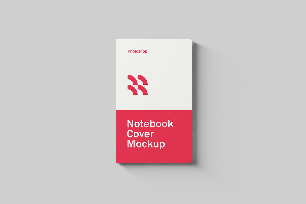 Notebook Cover Mockups, a Print Template by artimasa (Photo 1 of 5)