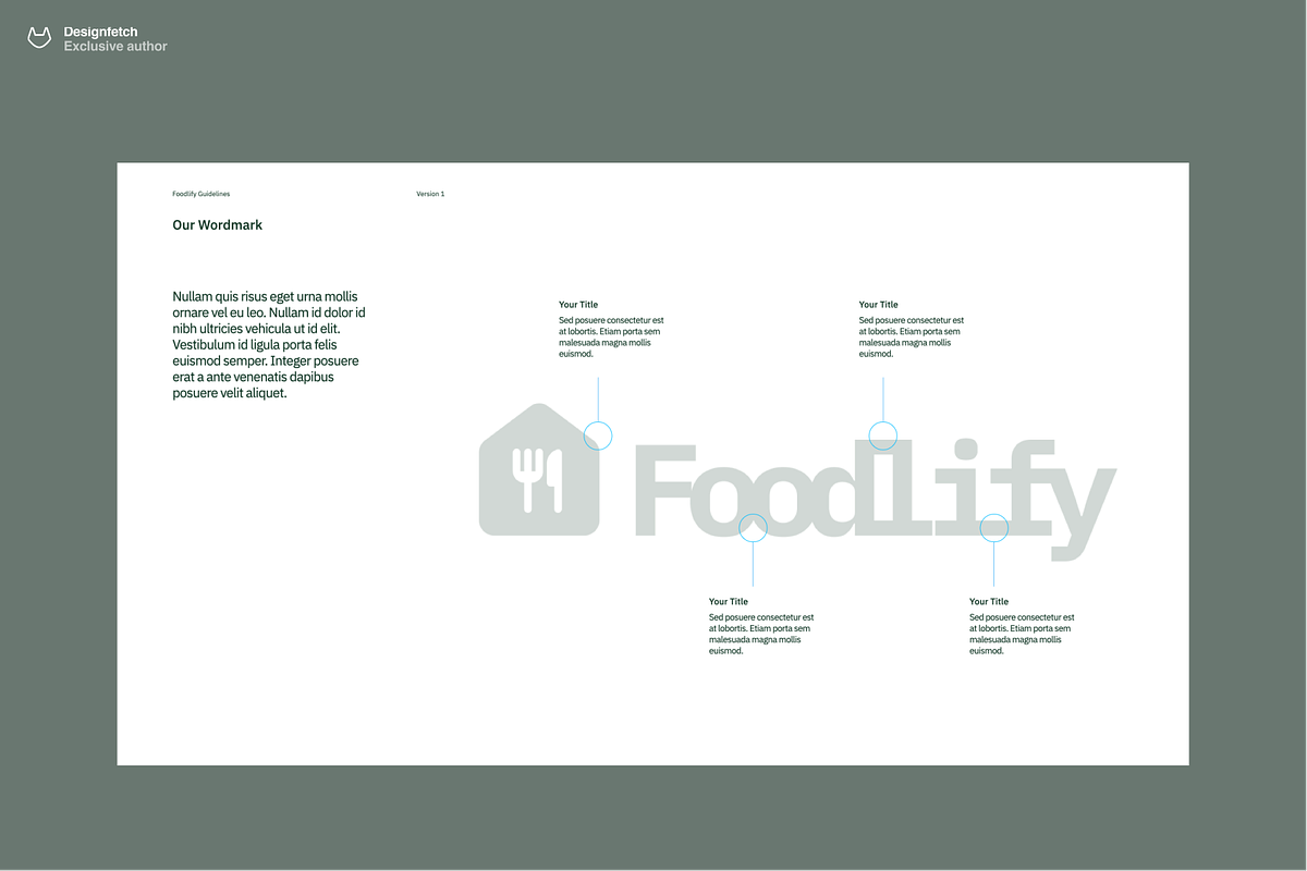 Brand guidelines template, a Presentation Template by Oday Noon (Photo 6 of 7)