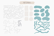 Kids Map Creator, an Object Illustration by Nadezhda Mikhailova (Thumbnail 4 of 15)