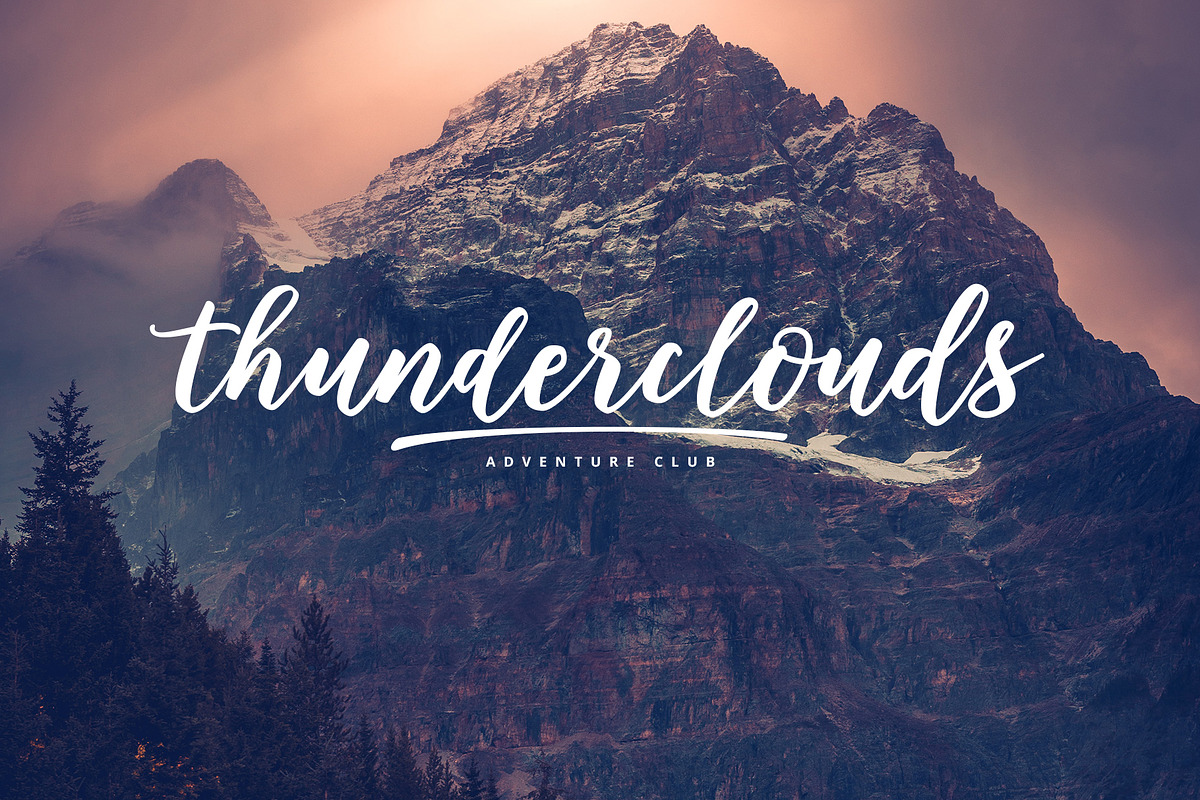 Blukade Handwritten Font preview 5