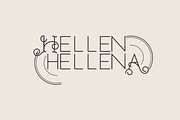 ARTHIQUE ELEGANT FONT, a Sans Serif Font by SHEILLA (Thumbnail 5 of 11)