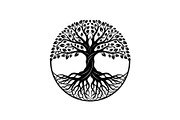 Tree of Life Circle SVG Bundle, an Illustration by Gfx_Store (Thumbnail 45 of 50)