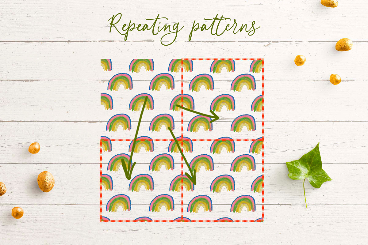 Kids Crayon Eco Icons Seamless Patte, a Pattern Graphic by Lucyinyourheart (Photo 10 of 10)