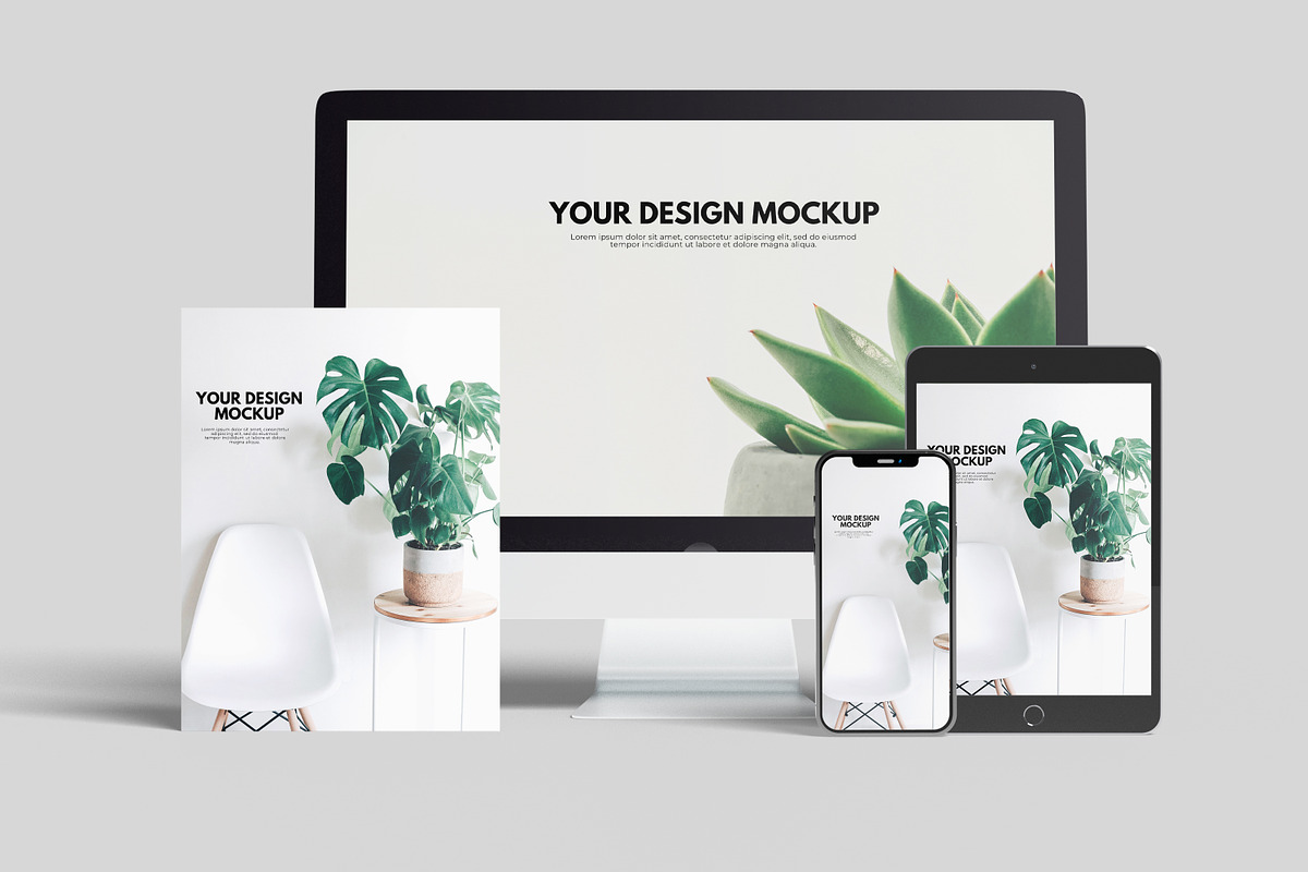 Multi Device Product Mockup, a Wearable Device Mockup by mahhyud (Photo 5 of 14)