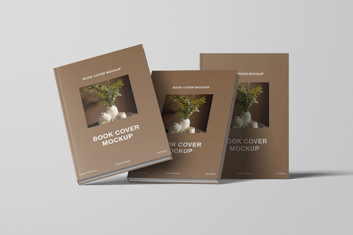 Cover Book Mockups, a Books & Magazine Mockup by scribrostudio (Photo 7 of 11)