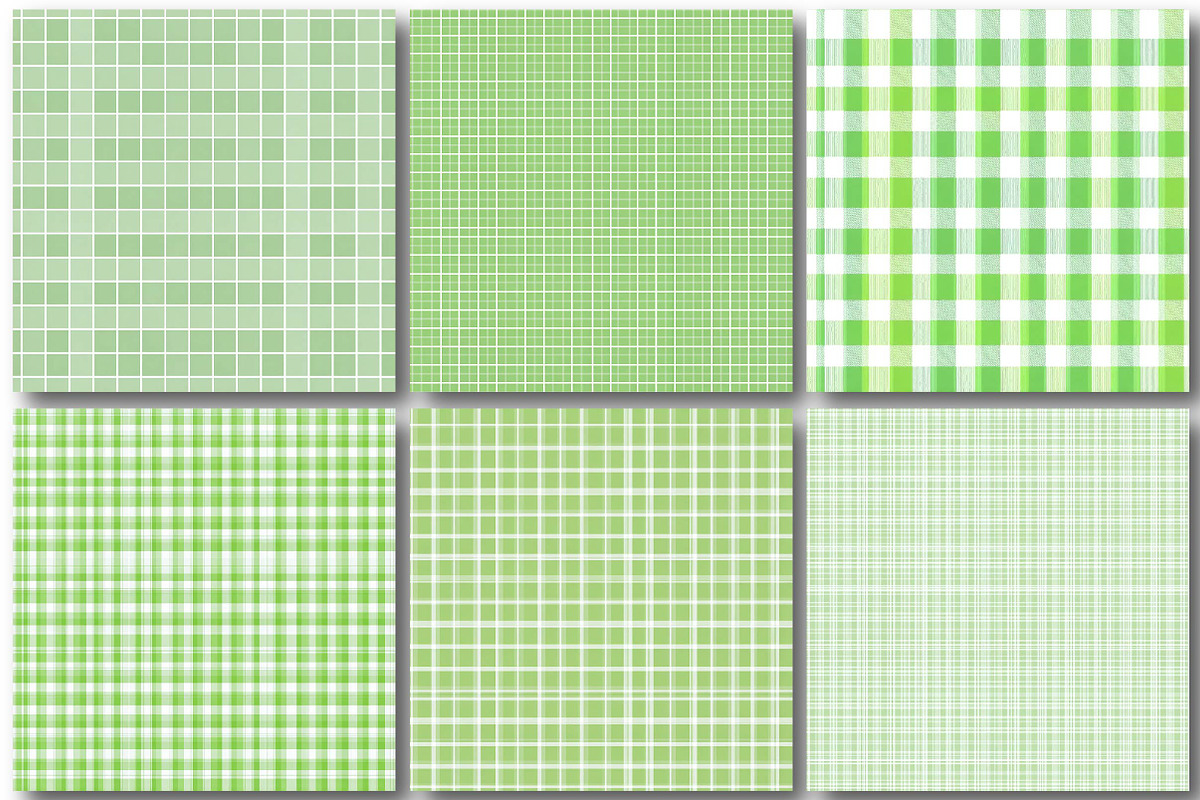 Classic Pastel Green Patterns, an Illustration by DreamPrint404 (Photo 2 of 4)