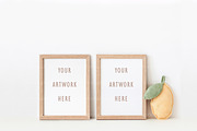 Set of 2 Kids Frame Mockup Digital, a Print Template by BirdieFrames (Thumbnail 2 of 3)