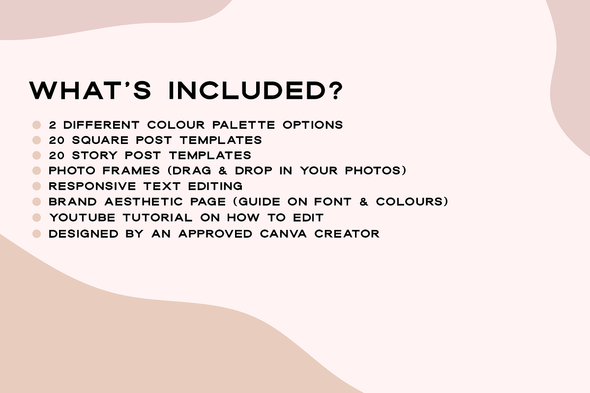 Brighton Canva Duo: Square & Story, a Social Media Template by Brodi-Rose Creative Co (Photo 6 of 9)