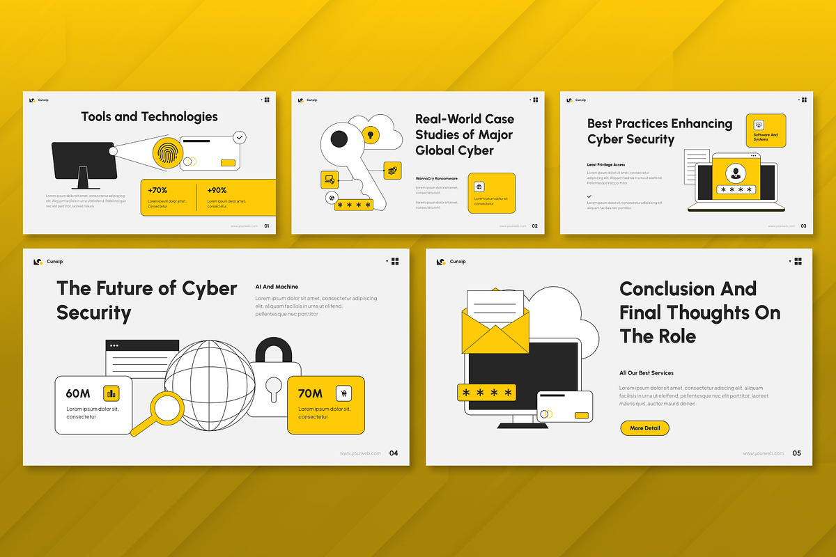 Data Protection Infographic, a Presentation Template by Antstheme (Photo 3 of 3)