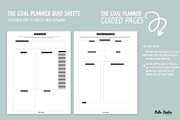 Goal Planner Bujo Printable, a Stationery Template by Bella+Sophia Creative (Thumbnail 2 of 5)