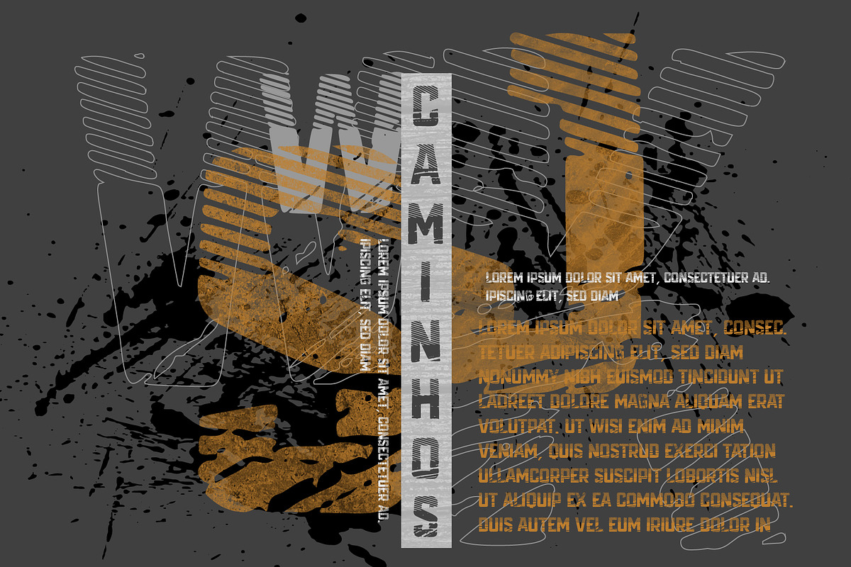 Caminhos, a Font by vtks design (Photo 2 of 2)