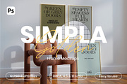Artwork Mockups Bundle 20 in 1, a Household Mockup by Bonumo (Thumbnail 18 of 41)