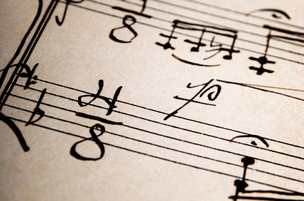 Music sheet stock photo containing notes and sheet, an Arts & Entertainment Photo by hitdelight