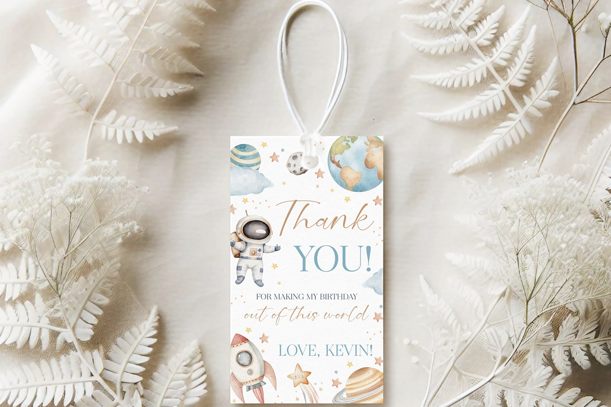 First Trip Around the Sun Favor Tag, an Invitation Template by Digital_Mind (Photo 6 of 7)