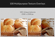 100 multi-purpose texture overlays, a Texture Graphic by DesignThor (Thumbnail 1 of 5)