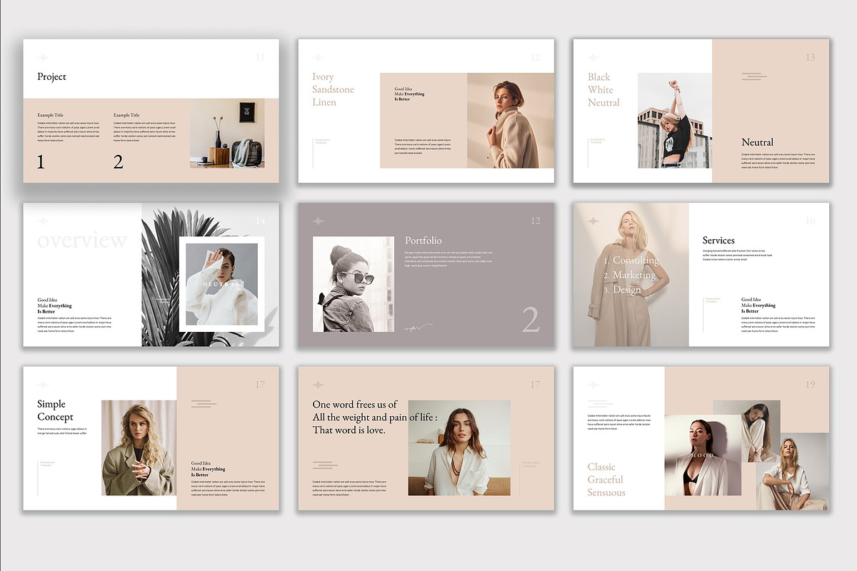 Neutral Presentation Template, a Presentation Template by Pradaxa (Photo 10 of 12)