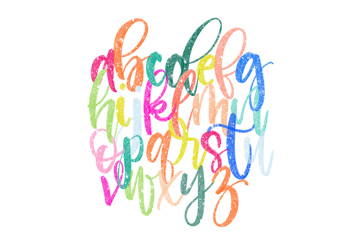 Glitter Procreate 7 Brush Bundle, a Brush Add-On by The Pigeon Letters (Photo 3 of 4)