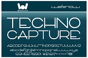 Techno Capture font, a Font by weknow (Thumbnail 1 of 5)