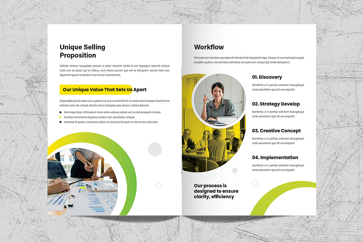 Sales Kit Template, a Brochure Template by White Graphic (Photo 7 of 11)