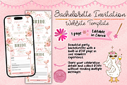 Bride in Bloom Bachelorette RSVP Web, a Social Media Template by bellaROSEworkshop (Thumbnail 1 of 5)