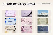 Fonts Bundle III for Creative Design, a Handwritten Font by Graphic Spirit (Thumbnail 3 of 8)