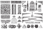 Vintage Architecture Design Elements, an Illustration by Vertigo Creative Products (Thumbnail 5 of 8)
