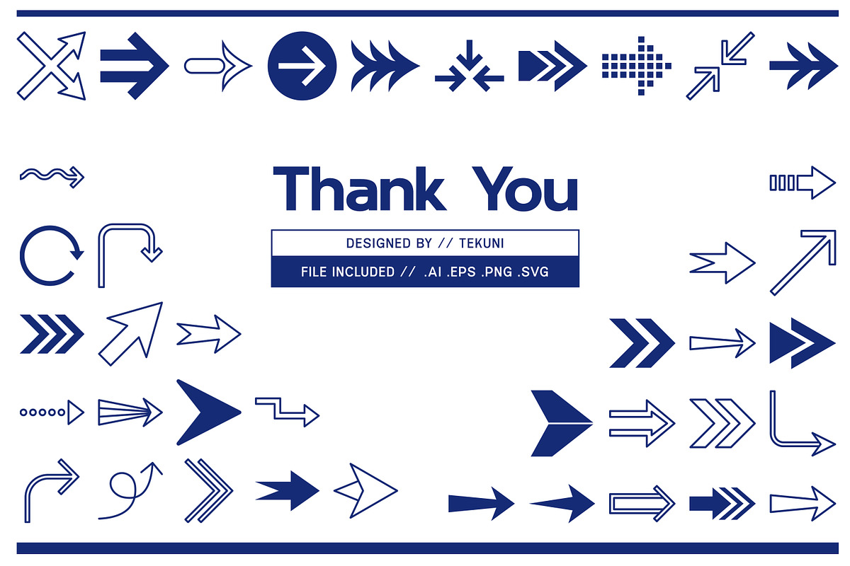 Arrow Icon Vector Pack, an Icon by Tekuni (Photo 14 of 14)