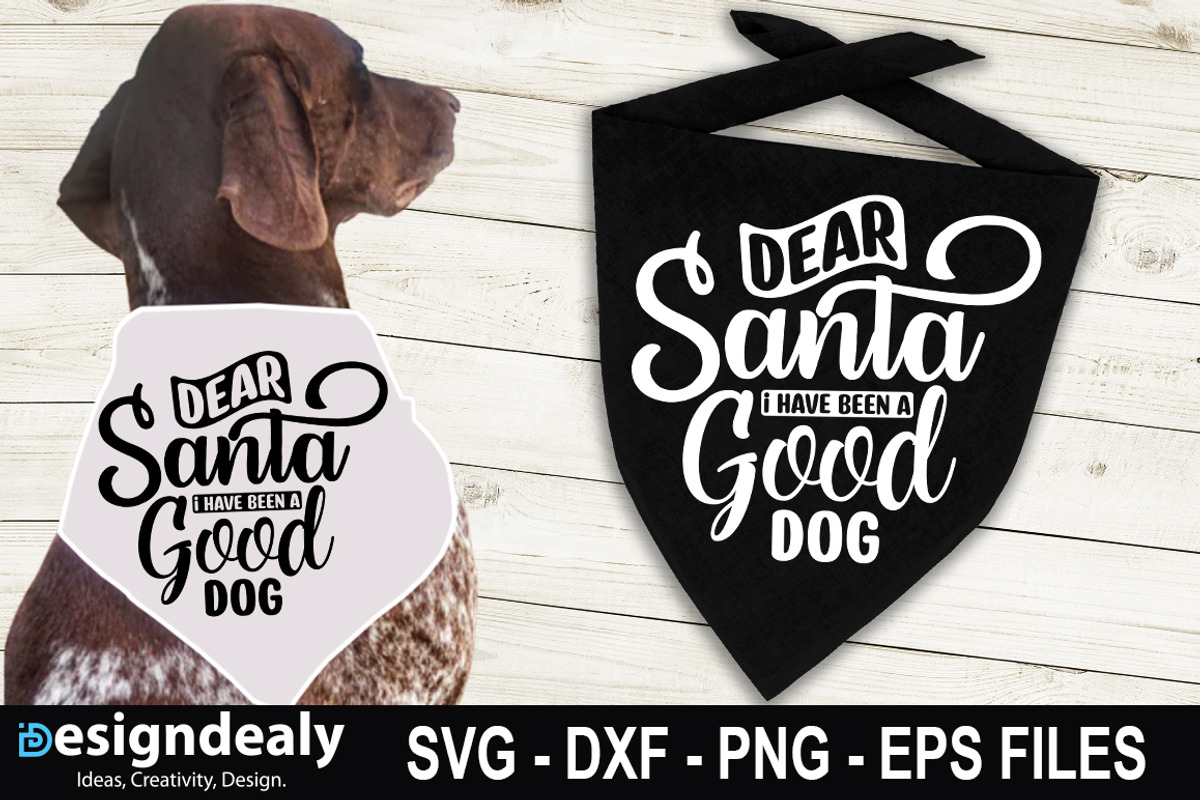 Dog Christmas Bandana SVG Bundle, a Graphic by Buysvgbundles (Photo 7 of 7)