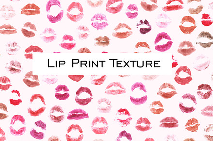 100+ Lip Print Textures, lip prints