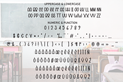 Rustic School | Script Font, a Script Font by Scratchones (Thumbnail 7 of 8)