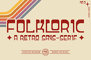 FOLKLORIC, a Sans Serif Font by inumocca_type (Thumbnail 1 of 9)