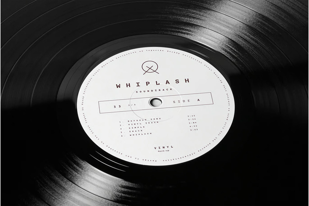 Vinyl Mock-up, a Product Mockup by zippypixelstudio (Photo 9 of 9)