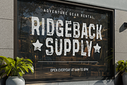 Inkdust - Distressed Vintage Sans, a Sans Serif Font by Typia Nesia (Thumbnail 9 of 9)