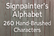 Handbrushed Gothic, a Handwritten Font by Mr Geoff (Thumbnail 6 of 6)