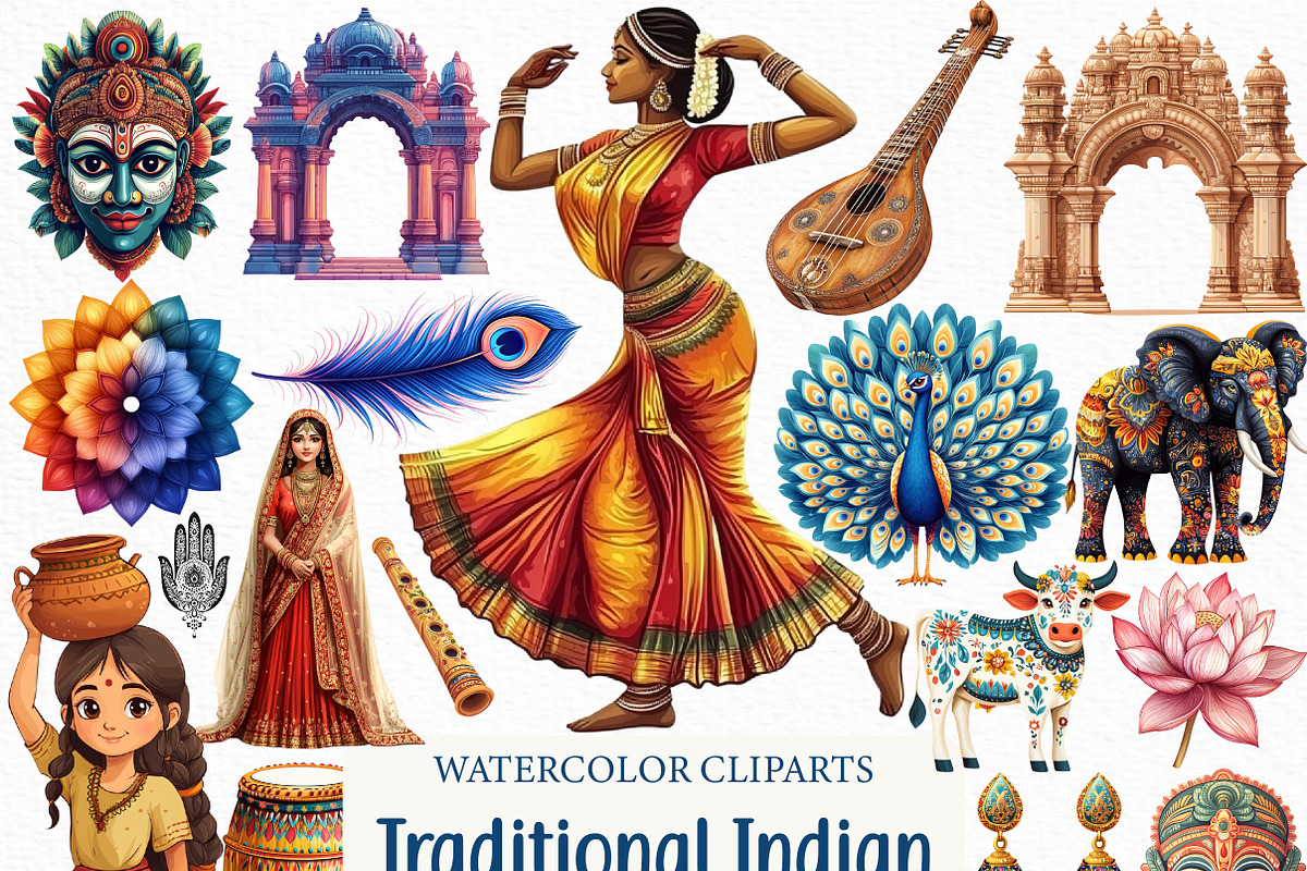 Traditional Indian Art, an Illustration by Craft Nest (Photo 1 of 6)